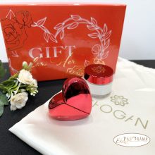 Ajándékcsomag, női LOVE EDP szamártejes nappali arckrémmel