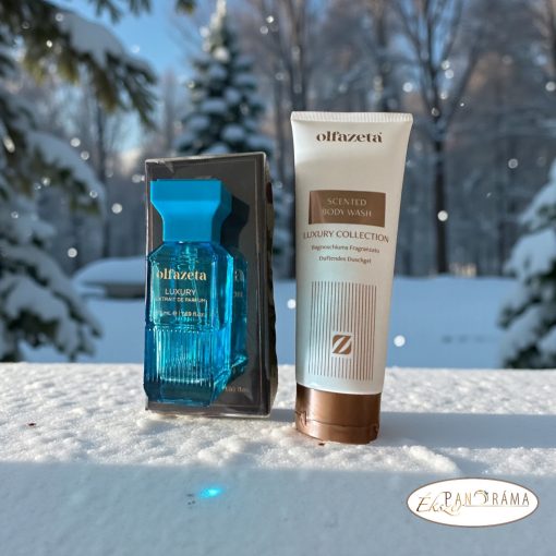 Ajándékcsomag, Luxus EDP parfümös tusfürdővel