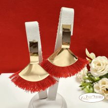 Ajándékcsomag valódi bőr női öv ünnepi fülvevalóval