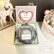 Ajándékcsomag valódi bőr női öv ásvány karkötővel