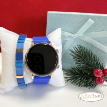 Női ékszeróra órakísérő karkötővel szettben