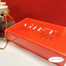 Ajándékcsomag Női valódi bőr pénztárca kártyatartóval