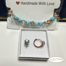 Ajándékcsomag, díszdobozban - Türkiz II.