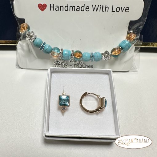 Ajándékcsomag, díszdobozban - Türkiz II.