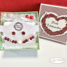 Ajándékcsomag, díszdobozban - Illatos csillogás Red