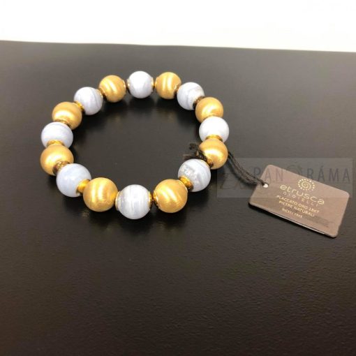 Ásvány karkötő - ETRUSCA CALCEDON