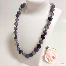 Ametiszt Ásvány-Gyöngy Nyaklánc - Dina