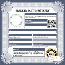 BALCANO - Perla / Exkluzív kagylógyöngy nemesacél karkötő cirkónia ékkövekkel