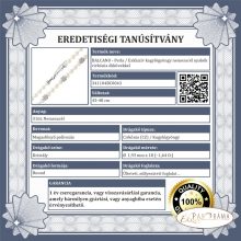 BALCANO - Perla / Exkluzív kagylógyöngy nemesacél nyakék cirkónia ékkövekkel