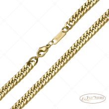 BALCANO - Double Curb / Nemesacél dupla pancer szett kollekció18K arany bevonattal - 6 mm