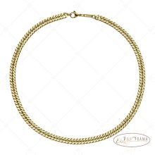 BALCANO - Double Curb / Nemesacél dupla pancer szett kollekció18K arany bevonattal - 6 mm