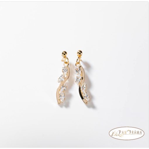 GIOYES 24K Gold Plated, antiallergén szett- Csillogó hullám