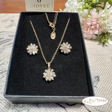 GIOYES 24K Gold Plated, antiallergén szett- Fény virágai