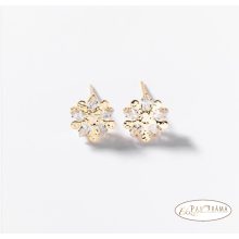 GIOYES 24K Gold Plated, antiallergén szett- Fény virágai