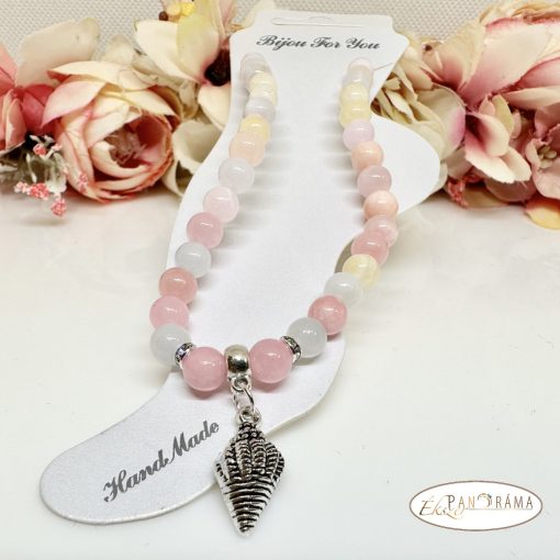 Bokalánc, karlánc ásványkő - mix color 1