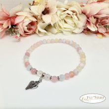 Bokalánc, karlánc ásványkő - mix color 2