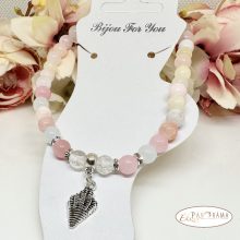 Bokalánc, karlánc ásványkő - mix color 2