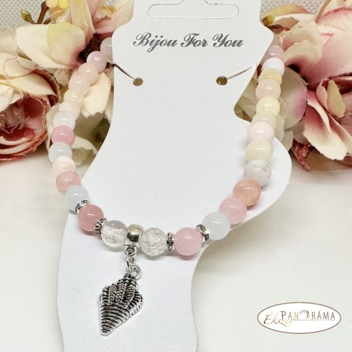 Bokalánc, karlánc ásványkő - mix color 2