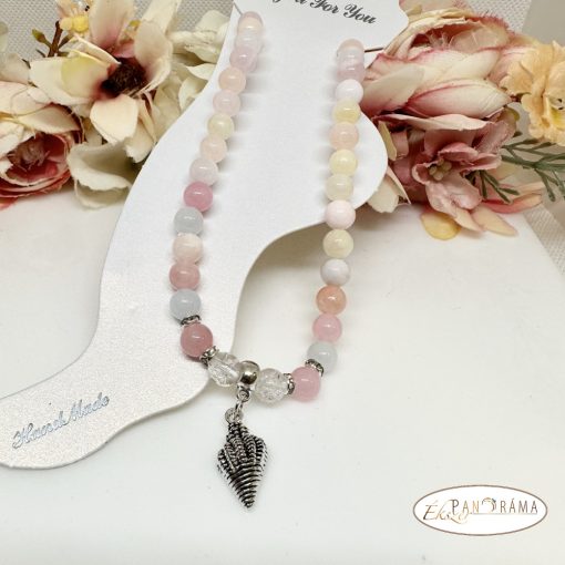 Bokalánc, karlánc ásványkő - mix color 2