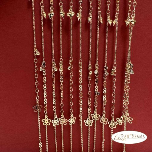 18K Gold filled, antiallergén Bokalánc - Leila