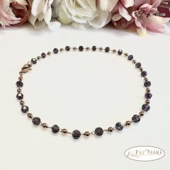   18K Gold filled, antiallergén Bokalánc gyöngyökkel - Diana