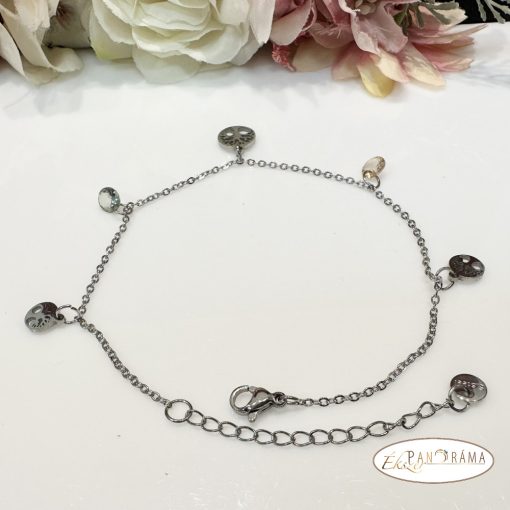 Bokalánc, karlánc Nemesacél medálokkal - életfás