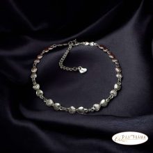 Nemesacél bokalánc- Hearts