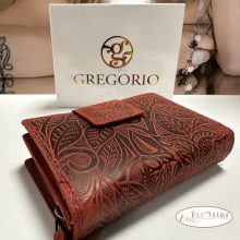 Női valódi bőr pénztárca - GREGORIO