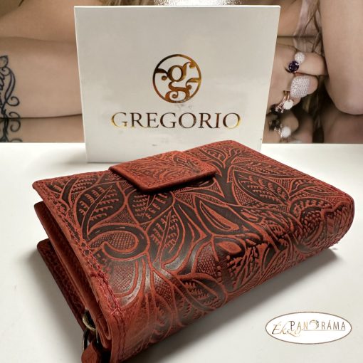 Női valódi bőr pénztárca - GREGORIO
