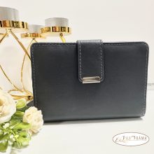  Valódi bőr pénztárca Rfid védelemmel- Női Money Maker Black