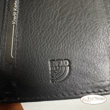  Valódi bőr pénztárca Rfid védelemmel- Női Money Maker Black