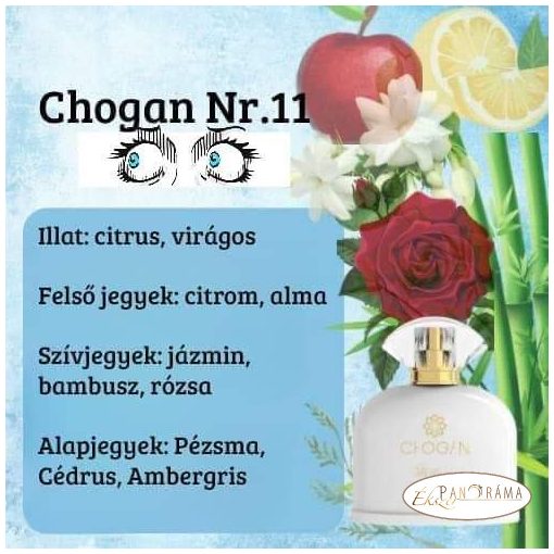 Női parfüm 30% eszenciával  - CHOGAN 011 - 70 ml 