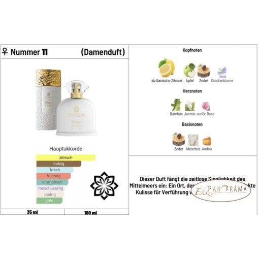 Női parfüm 30% eszenciával  - CHOGAN 311 - 30 ml 