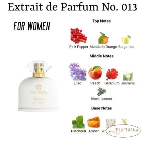 Chogan Olfazeta Női parfüm minta, To The Edge For Her- 013(151) - 3 ml 