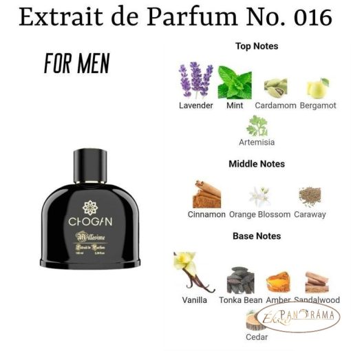 UNISEX parfüm 30% eszenciával  - CHOGAN 142 - 100 ml 