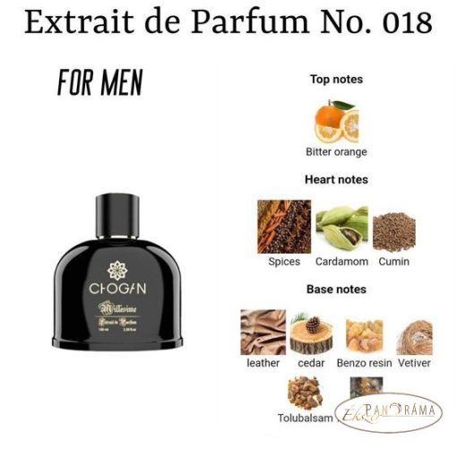 Férfi parfüm 30% eszenciával  - CHOGAN 18 - 3 ml 
