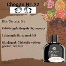 Férfi parfüm 30% eszenciával  - CHOGAN 22 - 30 ml 