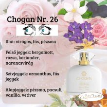 Női parfüm 30% eszenciával  - CHOGAN 026 - 70 ml 