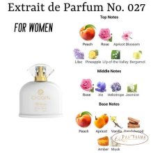 Női parfüm 30% eszenciával  - CHOGAN 027 - 15 ml 