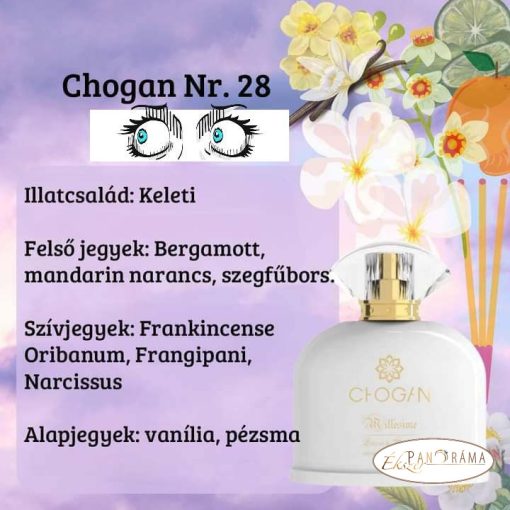 Női parfüm 30% eszenciával  - CHOGAN 328 - 30 ml 