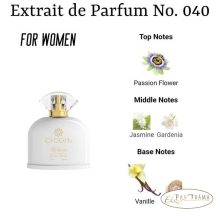 Női parfüm 30% eszenciával  - CHOGAN 040 - 15 ml 