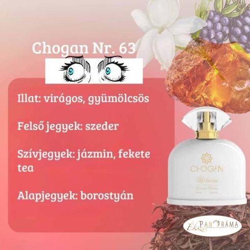 Chogan Olfazeta Női EDP - UNBENDING WOMAN 156W (63) - 70 ml 