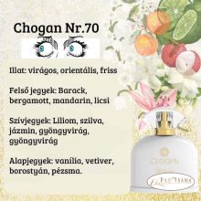 Női parfüm utántöltő 30% eszenciával  - CHOGAN 070 - 15 ml 