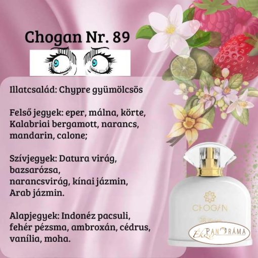 Női parfüm 30% eszenciával  - CHOGAN 089 - 3 ml 