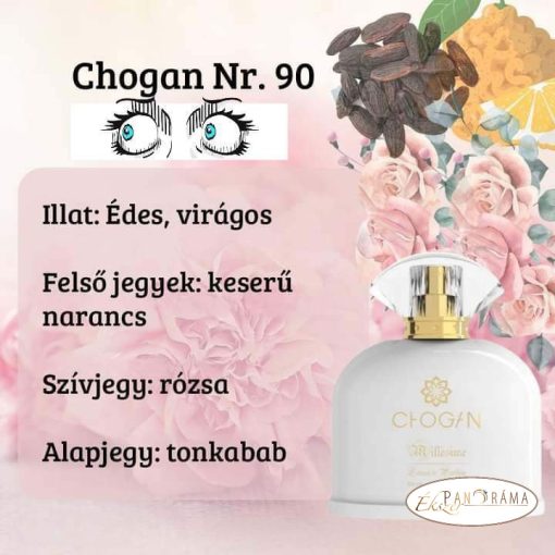 Női parfüm 30% eszenciával  - CHOGAN 3 ml (090)