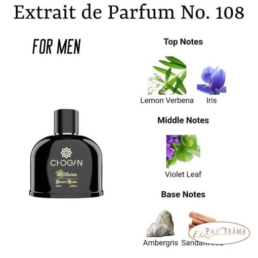 UNISEX parfüm 30% eszenciával  - CHOGAN 108 - 35 ml 
