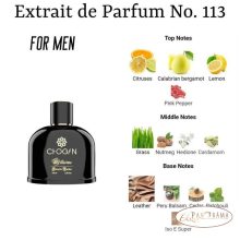 Férfi parfüm 30% eszenciával  - CHOGAN 113 - 30 ml 