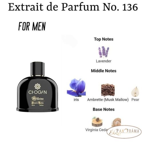 Férfi parfüm 30% eszenciával  - CHOGAN 301 - 35 ml 