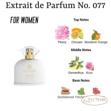 Női parfüm 30% eszenciával  - CHOGAN 158 ( 3277) - 30 ml 
