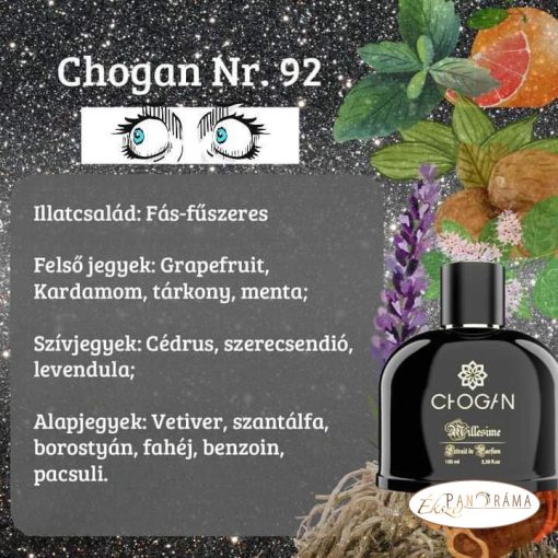 Férfi parfüm 30% eszenciával  - CHOGAN 3292 -  30 ml 